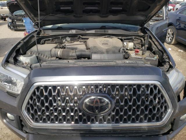 5TFSZ5AN0JX140144 - 2018 TOYOTA TACOMA ACCESS CAB გრაფიტი ფოტო 11
