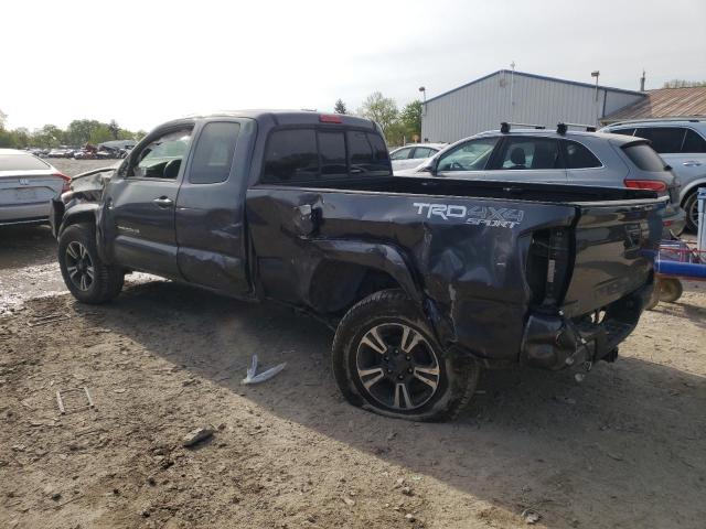 5TFSZ5AN0JX140144 - 2018 TOYOTA TACOMA ACCESS CAB გრაფიტი ფოტო 2