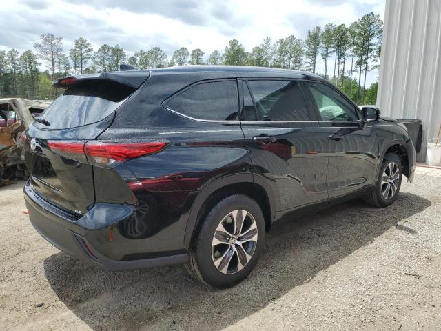 5TDGZRAHXNS559735 - 2022 TOYOTA HIGHLANDER XLE Qara foto 3