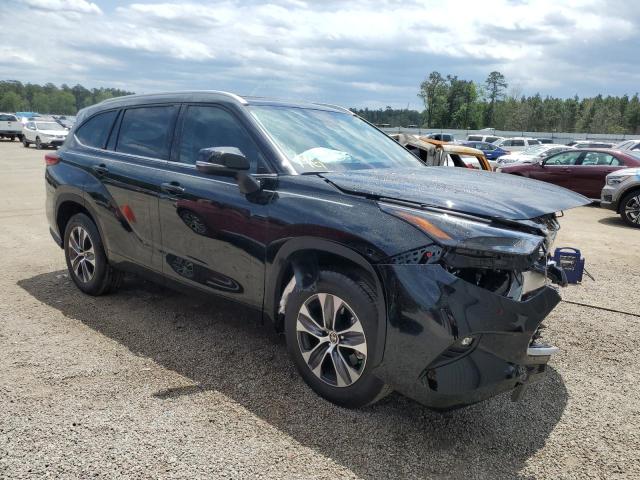 5TDGZRAHXNS559735 - 2022 TOYOTA HIGHLANDER XLE Qara foto 4