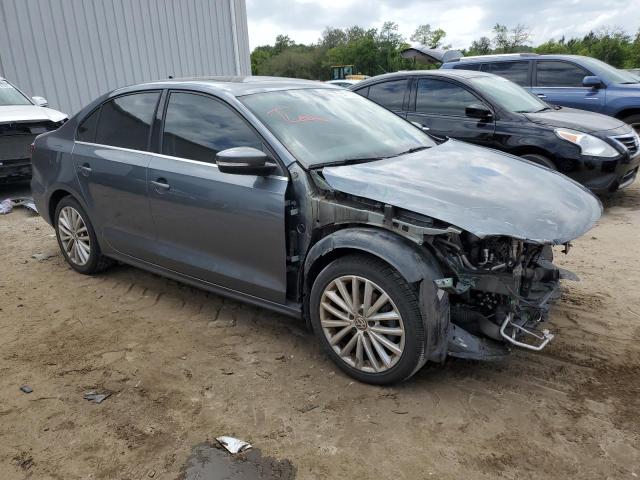 3VWL07AJ6GM336883 - 2016 VOLKSWAGEN JETTA SEL GRAY photo 4