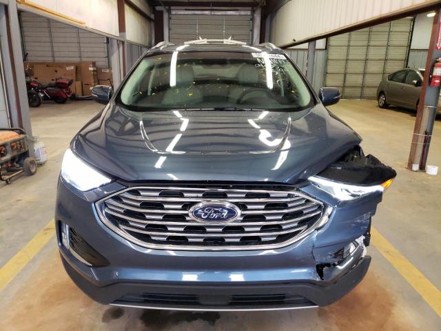 2FMPK3K92KBC43599 - 2019 FORD EDGE TITANIUM BLUE photo 5