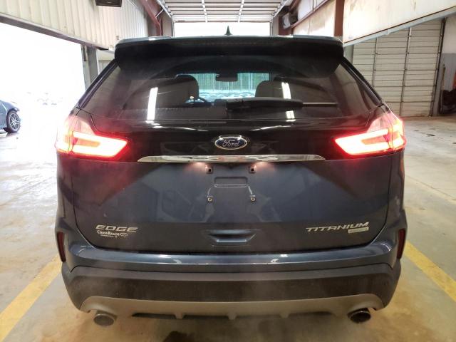 2FMPK3K92KBC43599 - 2019 FORD EDGE TITANIUM BLUE photo 6