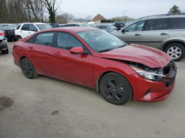 KMHLM4AGXPU395565 - 2023 HYUNDAI ELANTRA SEL RED photo 4