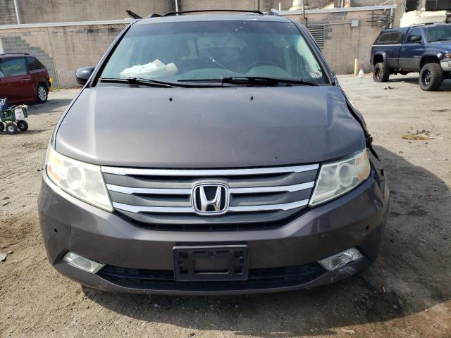 5FNRL5H94CB122476 - 2012 HONDA ODYSSEY TOURING GRAY photo 5