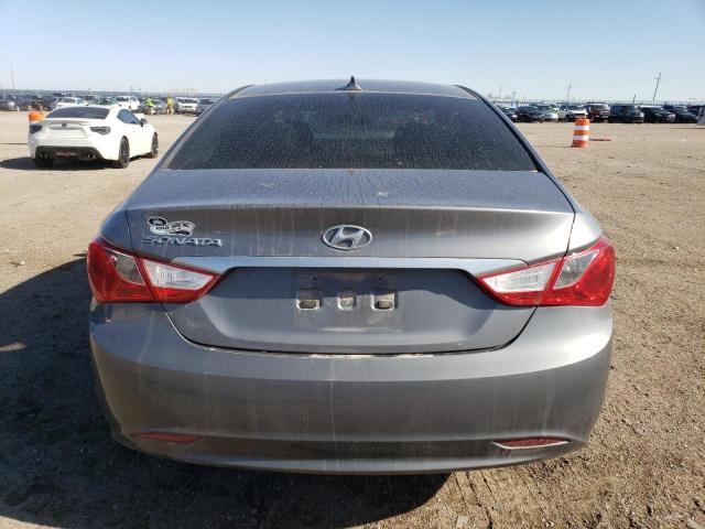 5NPEB4AC0CH337047 - 2012 HYUNDAI SONATA GLS GRAY photo 6