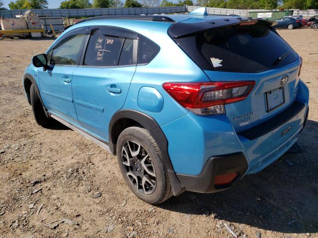 JF2GTDNC6MH394418 - 2021 SUBARU CROSSTREK LIMITED BLUE photo 2