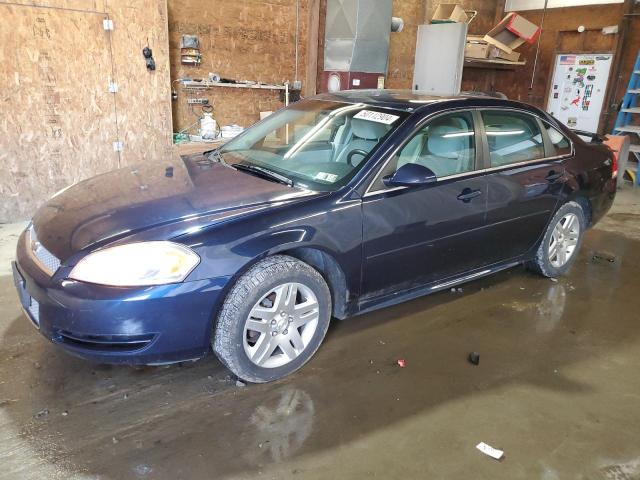 2G1WB5E34C1207349 - 2012 CHEVROLET IMPALA LT BLUE photo 1