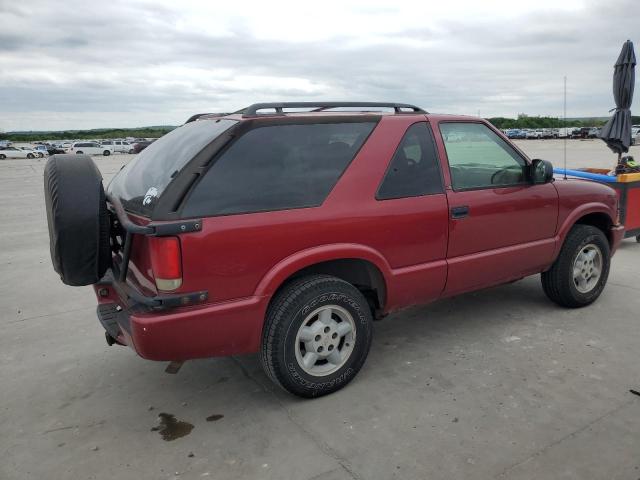 1GNCT18W9XK217474 - 1999 CHEVROLET BLAZER RED photo 3