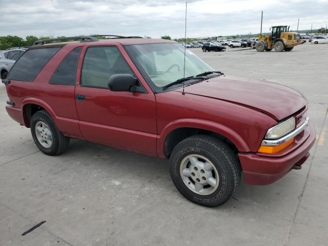 1GNCT18W9XK217474 - 1999 CHEVROLET BLAZER RED photo 4