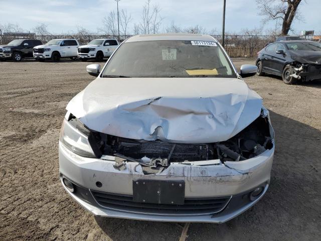 3VWLL7AJ9DM455899 - 2013 VOLKSWAGEN JETTA TDI SILVER photo 5