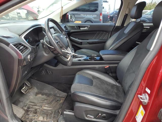 2FMTK4AP7FBC06848 - 2015 FORD EDGE SPORT BURGUNDY photo 7