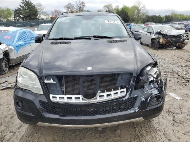 4JGBB8GB2BA657920 - 2011 MERCEDES-BENZ ML 350 4MATIC BLACK photo 5