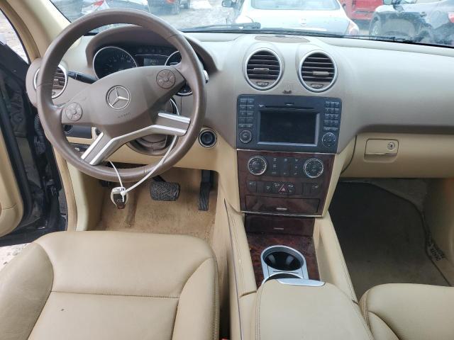 4JGBB8GB2BA657920 - 2011 MERCEDES-BENZ ML 350 4MATIC BLACK photo 8