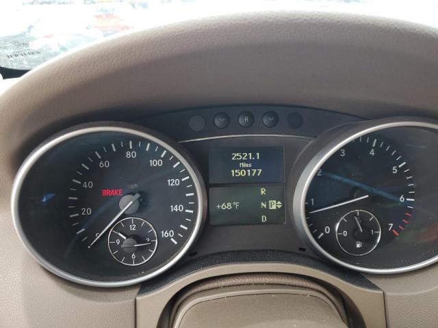 4JGBB8GB2BA657920 - 2011 MERCEDES-BENZ ML 350 4MATIC BLACK photo 9