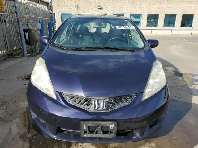 JHMGE88409S073424 - 2009 HONDA FIT SPORT BLUE photo 5