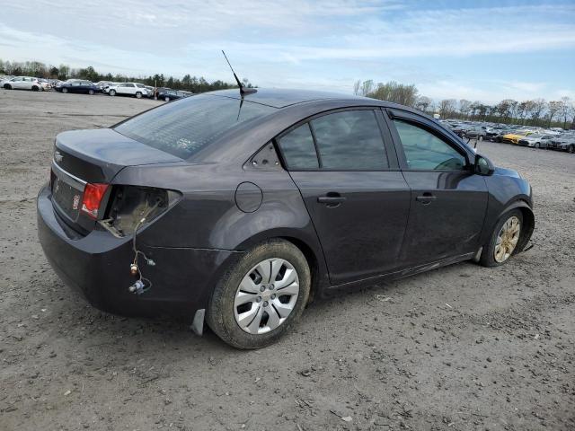 1G1PA5SH7E7204359 - 2014 CHEVROLET CRUZE LS GRAY photo 3