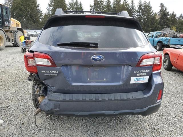 4S4BSANC2H3359688 - 2017 SUBARU OUTBACK 2.5I LIMITED BLUE photo 6