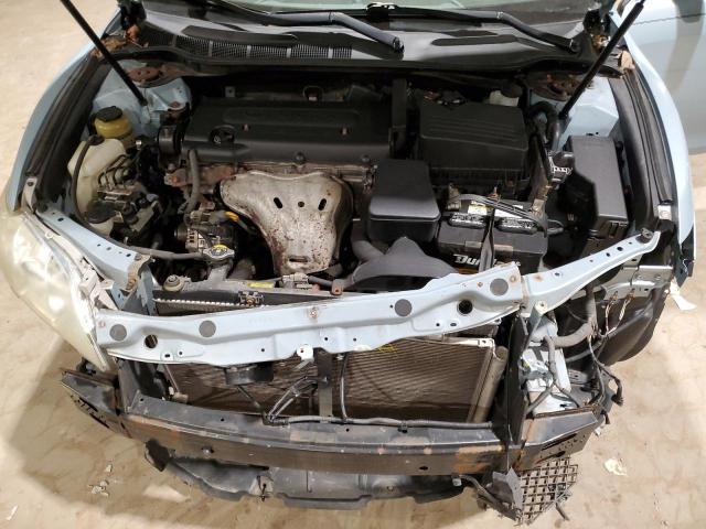 4T1BE46K37U651308 - 2007 TOYOTA CAMRY CE BLUE photo 11