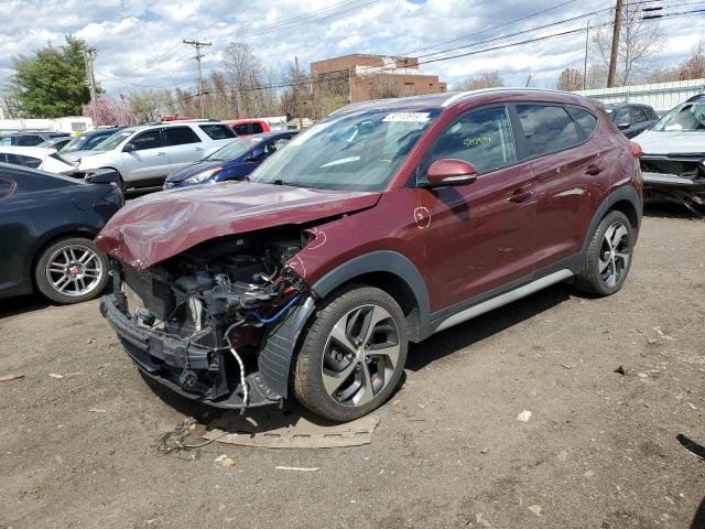 KM8J33A20HU389249 - 2017 HYUNDAI TUCSON LIMITED BURGUNDY photo 1