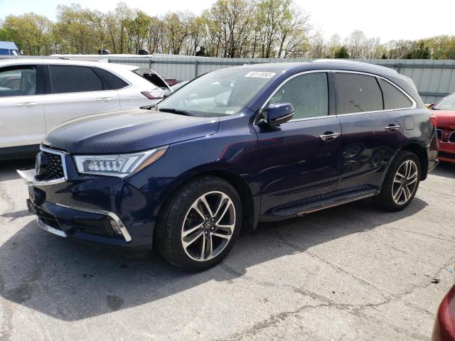 5FRYD4H8XHB018512 - 2017 ACURA MDX ADVANCE BLUE photo 1