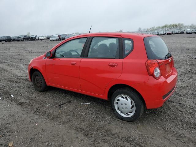 KL1TD6DE6BB132804 - 2011 CHEVROLET AVEO LS 红色 照片 2