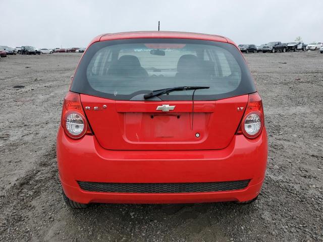 KL1TD6DE6BB132804 - 2011 CHEVROLET AVEO LS 红色 照片 6