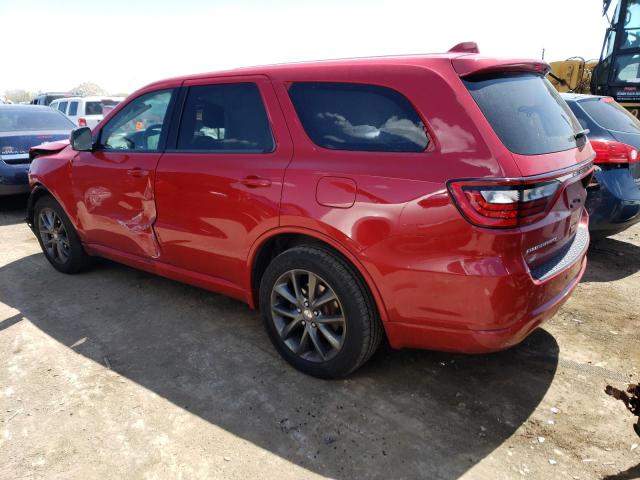 1C4RDJDG0JC126397 - 2018 DODGE DURANGO GT RED photo 2