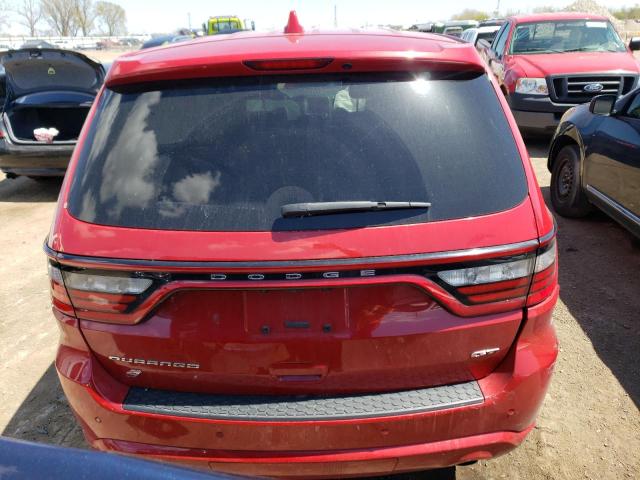 1C4RDJDG0JC126397 - 2018 DODGE DURANGO GT RED photo 6