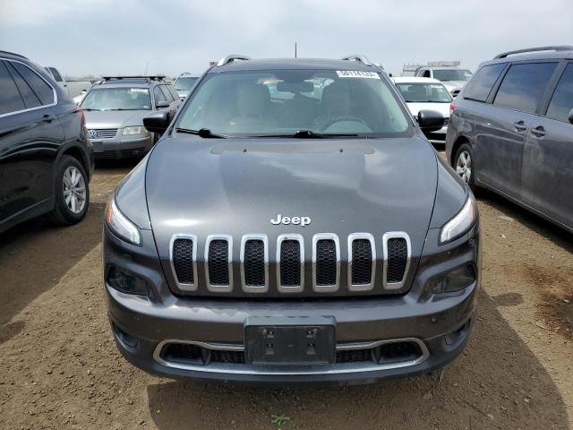 1C4PJMDSXHW618966 - 2017 JEEP CHEROKEE LIMITED GRAY photo 5