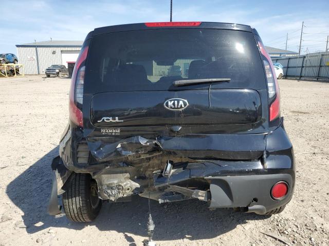 KNDJN2A25K7686354 - 2019 KIA SOUL BLACK photo 6