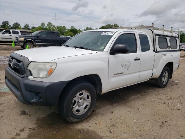 5TFTX4CN9DX034541 - 2013 TOYOTA TACOMA ACCESS CAB WHITE photo 1