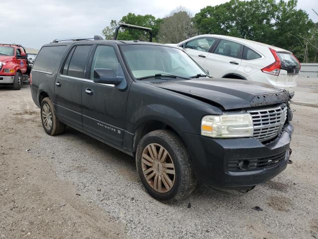 5LMJJ3H55AEJ02457 - 2010 LINCOLN NAVIGATOR L BLACK photo 4