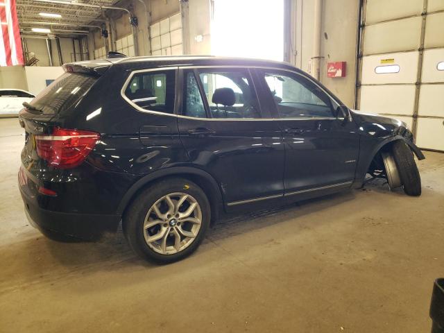 5UXWX9C55D0A31348 - 2013 BMW X3 XDRIVE28I BLACK photo 3