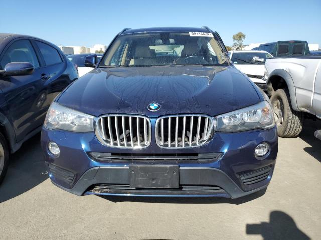 5UXWX9C58F0D50388 - 2015 BMW X3 XDRIVE28I BLUE photo 5