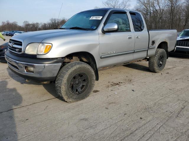 5TBBT4415YS003648 - 2000 TOYOTA TUNDRA ACCESS CAB BLUE photo 1