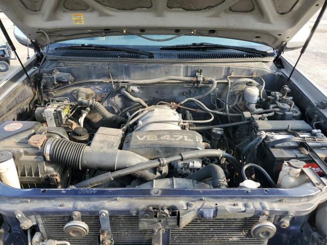 5TBBT4415YS003648 - 2000 TOYOTA TUNDRA ACCESS CAB ლურჯი ფოტო 11