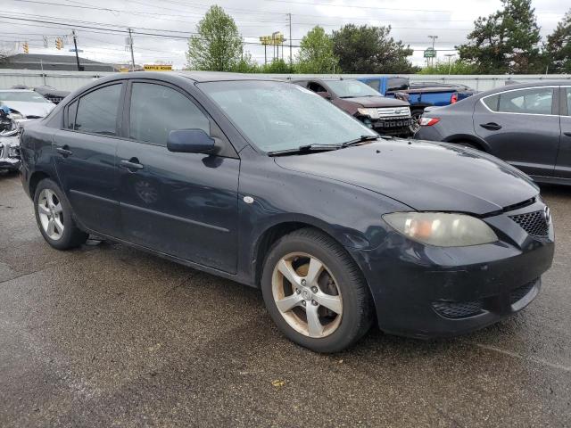 JM1BK32F161471731 - 2006 MAZDA 3 I BLACK photo 4