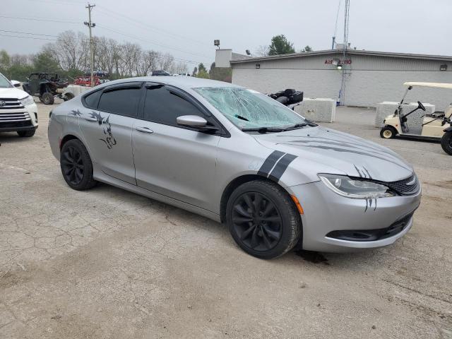 1C3CCCBBXFN569278 - 2015 CHRYSLER 200 S GRAY photo 4