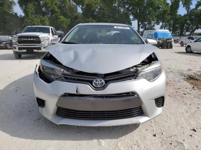 2T1BURHE0GC590282 - 2016 TOYOTA COROLLA L SILVER photo 5