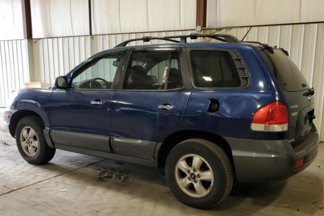 KM8SC73E46U089228 - 2006 HYUNDAI SANTA FE GLS BLUE photo 2