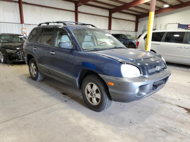 KM8SC73E46U089228 - 2006 HYUNDAI SANTA FE GLS BLUE photo 4