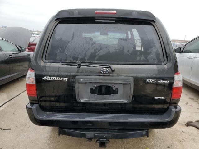 JT3HN86R0X0245050 - 1999 TOYOTA 4RUNNER SR5 BLACK photo 6