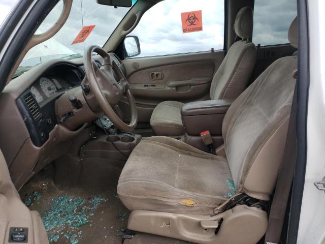 5TEGN92N02Z066600 - 2002 TOYOTA TACOMA DOUBLE CAB PRERUNNER WHITE photo 7