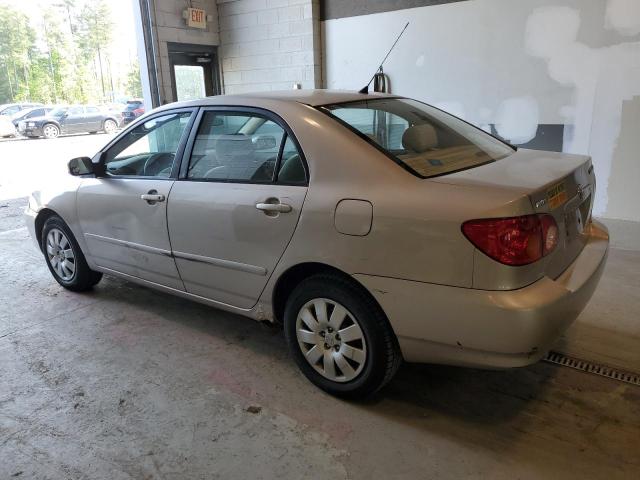 1NXBR32E53Z151143 - 2003 TOYOTA COROLLA CE TAN photo 2