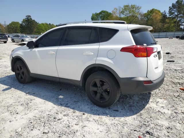 2T3WFREV3FW147175 - 2015 TOYOTA RAV4 XLE WHITE photo 2