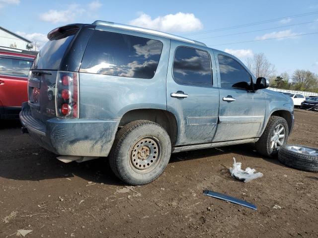 1GKFK638X7J265073 - 2007 GMC YUKON DENALI TEAL photo 3