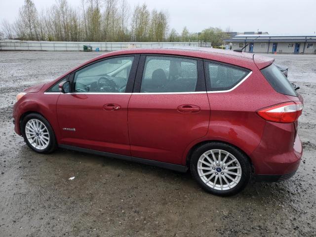 1FADP5BU1DL532040 - 2013 FORD C-MAX SEL RED photo 2
