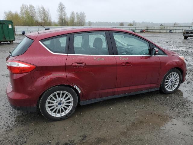 1FADP5BU1DL532040 - 2013 FORD C-MAX SEL RED photo 3