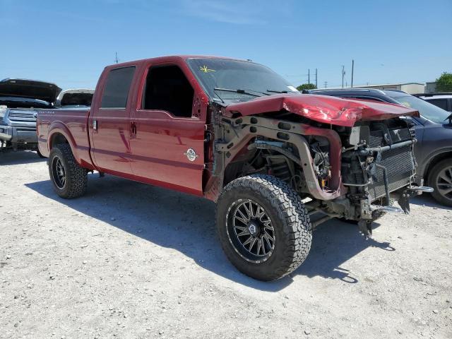 1FT7W2BT1GEB23626 - 2016 FORD F250 SUPER DUTY BURGUNDY photo 4